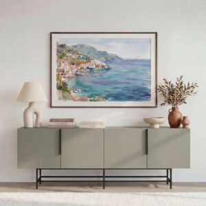 Buffet Casanova Paris Soma vert aux dimensions de 200 x 40 x 78 cm