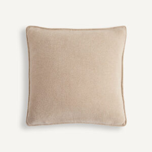 Housse de coussin Albon en velours chenille avec fermeture zippée invisible