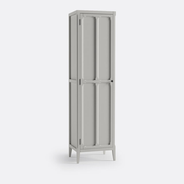 Armoire Eugénie LA REDOUTE INTERIEURS avec porte, étagères et poignées noires