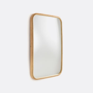 miroir Nogu LA REDOUTE INTERIEURS rectangulaire à structure en rotin mural