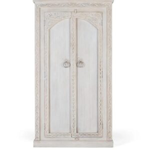 Armoire GINER Y COLOMER à deux portes en bois de manguier naturel