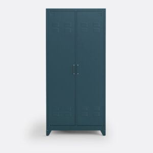 Armoire Hiba de La Redoute Intérieurs en acier avec deux portes