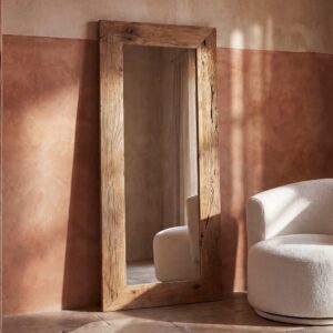 Miroir Maisons du Monde Key west rectangulaire avec cadre en bois de sapin