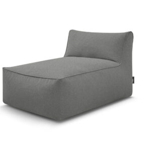 méridienne BOBOCHIC RIVIERA gris foncé sans accoudoir pour jardin