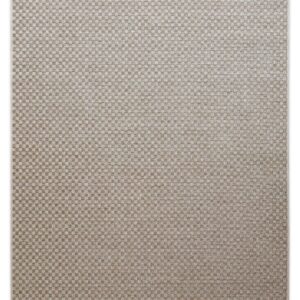 Tapis Wecon Home Miami South Beach à damier beige tissé à plat