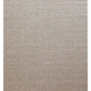 Tapis Wecon Home Miami Beach beige à motif losanges, tissé machine