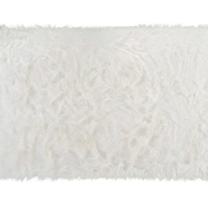 Tapis SHEEP Vente-unique.com blanc à poils longs pour salon