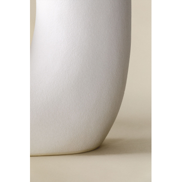 Vase En Céramique Mardig Blanc - Sklum