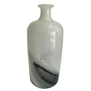 Vase marbre Interior's blanc, référence décorative aux dimensions indiquées