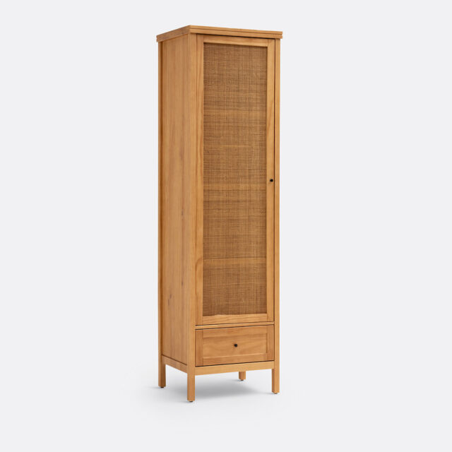 Armoire Gabin La Redoute Intérieurs en pin massif et cannage ajouré
