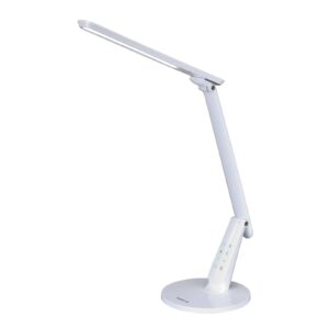 Lampe de bureau Aluminor Swingo avec source LED et panneau blanc