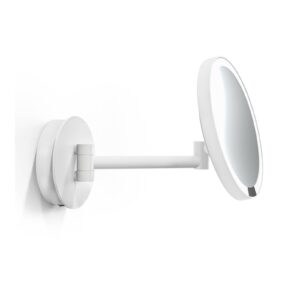Miroir Decor Walther Look Plus WR7X blanc avec éclairage LED mural