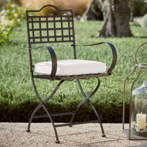 Coussin d'assise LOBERON Pelagia pour mobilier extérieur, surface déperlante et rembourrage confortable