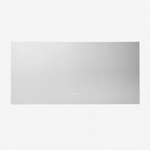Miroir mural Riben Sklum rectangulaire avec bande LED et fonction anti-buée