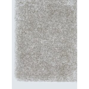 Tapis Un amour de tapis EPAISSIA gris uni rectangulaire tissé pour salon
